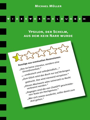 cover image of Widerwortmeldungen